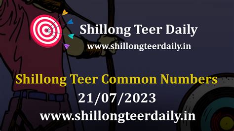 morning teer common number|shillong teer morning common number.